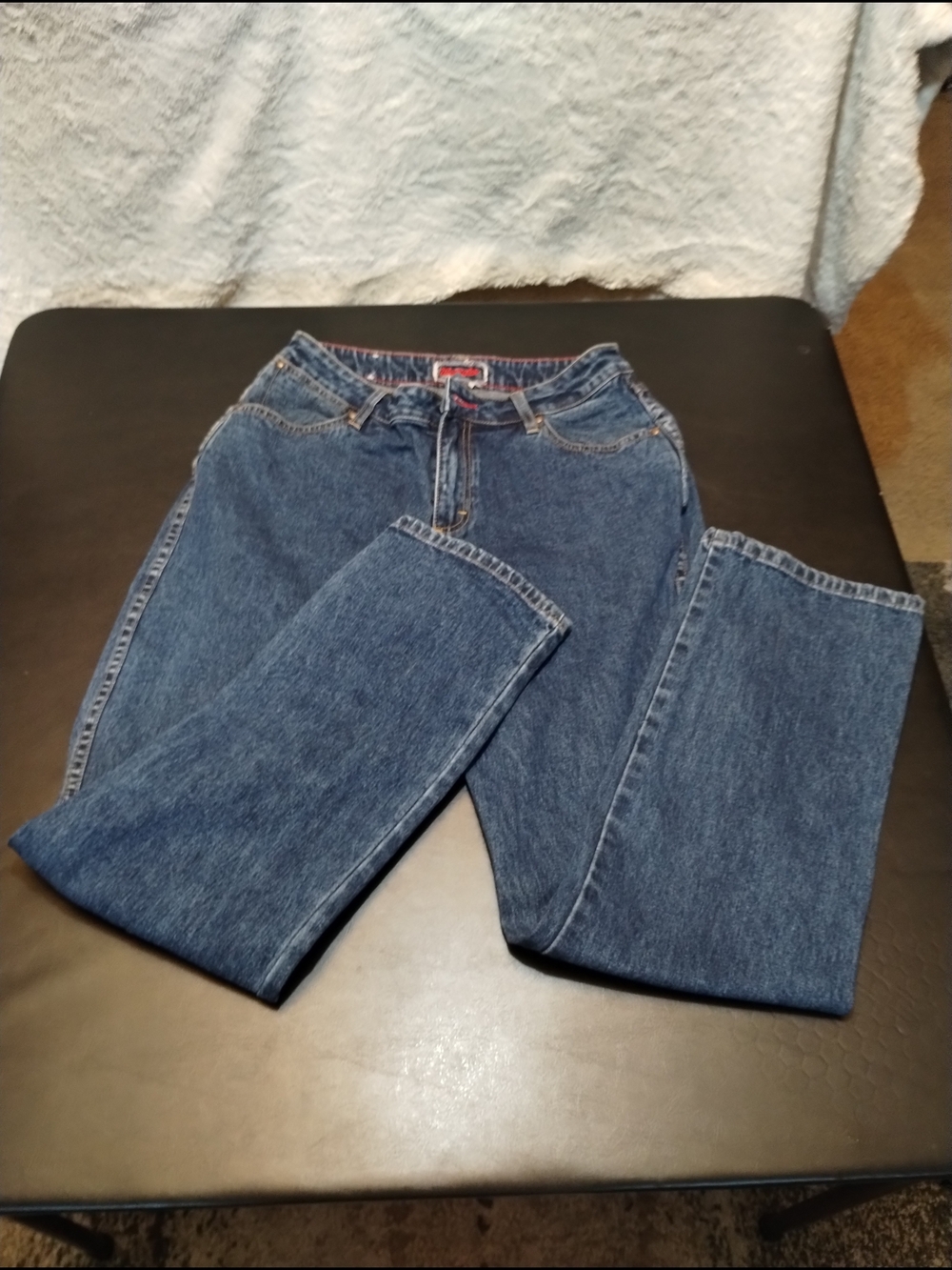 Women's Wrangler Blue Denim Jeans Sz 7/8X30